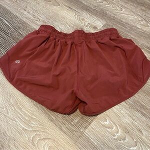 Lululemon Hotty Hot Shorts Maroon